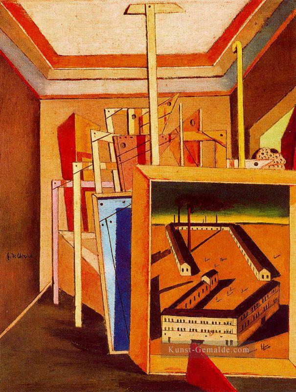 Metaphysisches Interieur des Ateliers 1948 Giorgio de Chirico Metaphysischer Surrealismus Ölgemälde